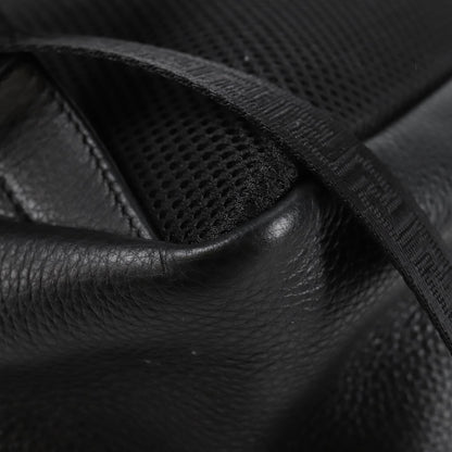 Versace Black Leather Medusa