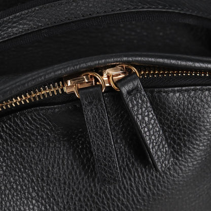 Versace Black Leather Medusa