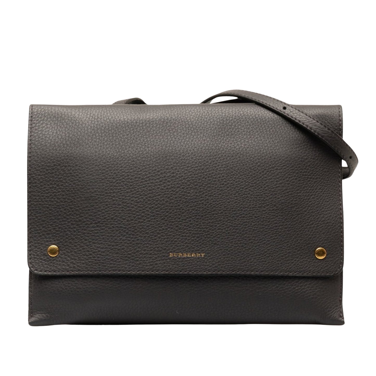 Burberry Brown Leather Shoulder