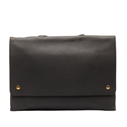 Chanel White Leather Cambon