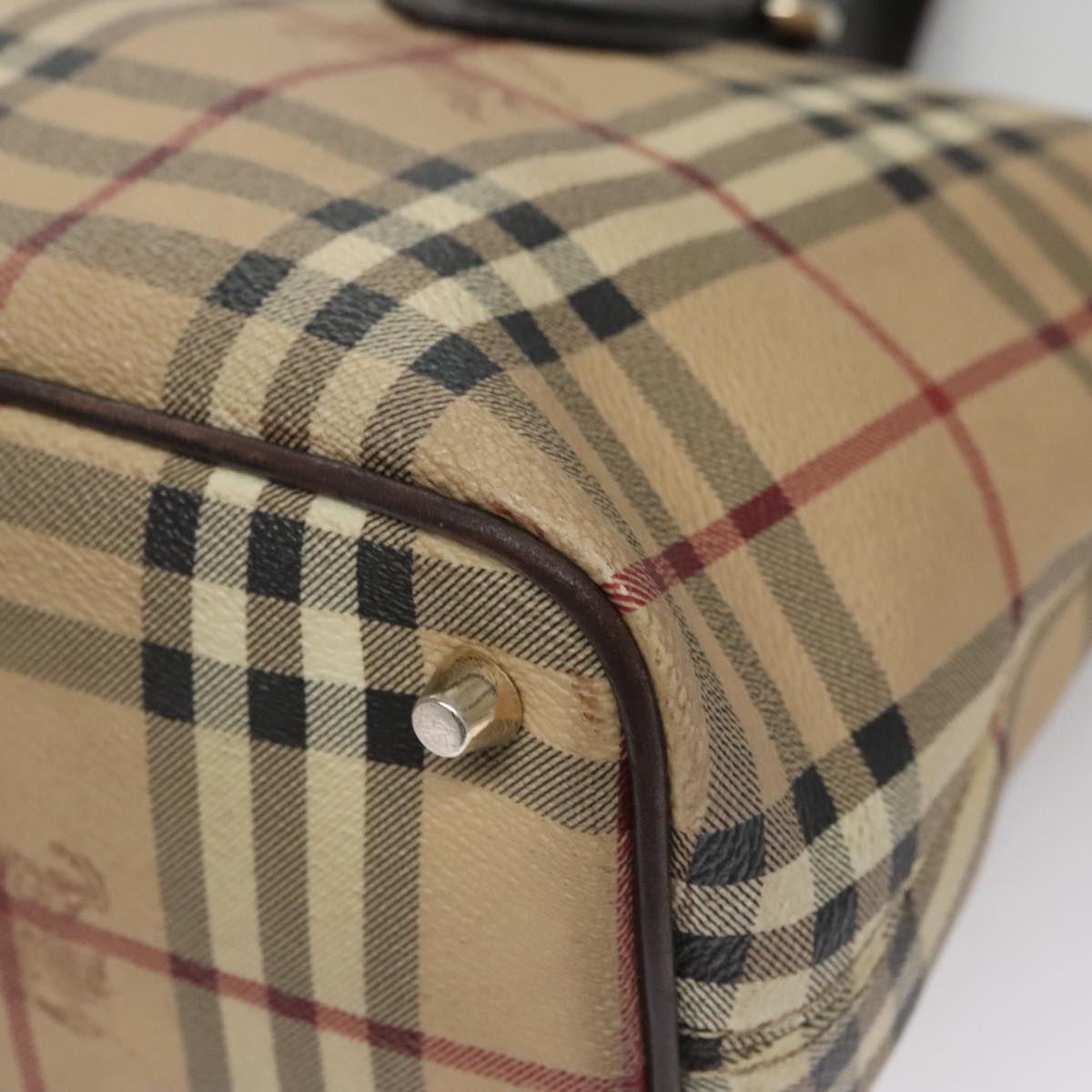 Burberry Brown Canvas Nova Check