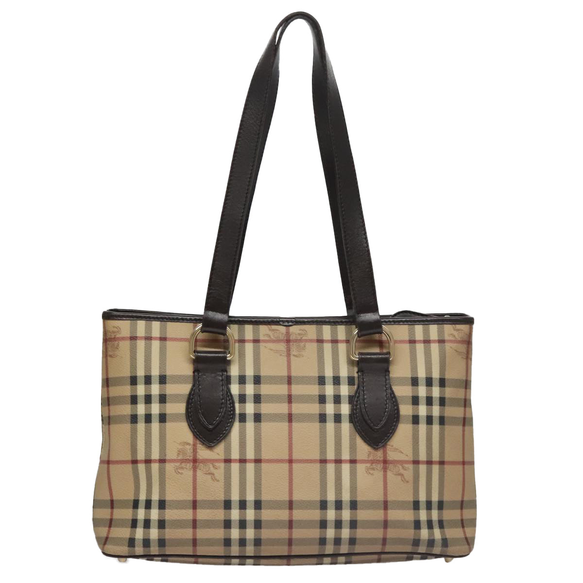 Burberry Brown Canvas Nova Check