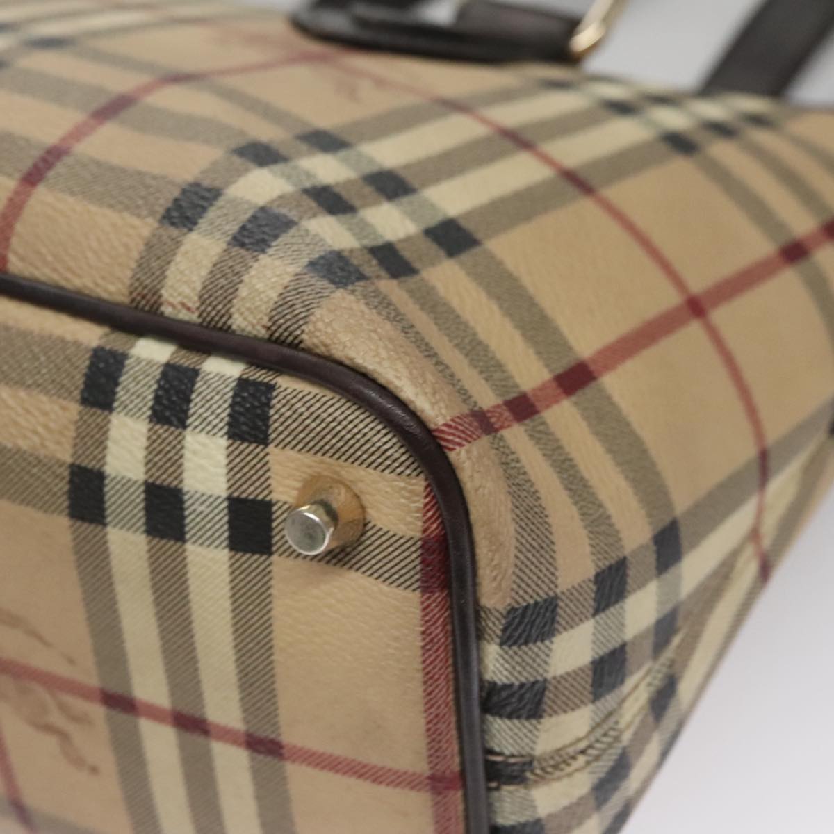 Burberry Brown Canvas Nova Check