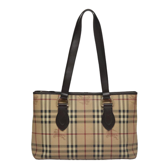 Burberry Brown Canvas Nova Check