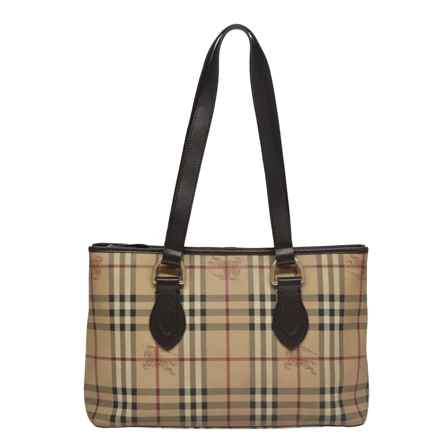 Burberry Brown Canvas Nova Check