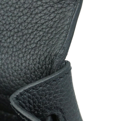 Hermès Black Leather Kelly 28