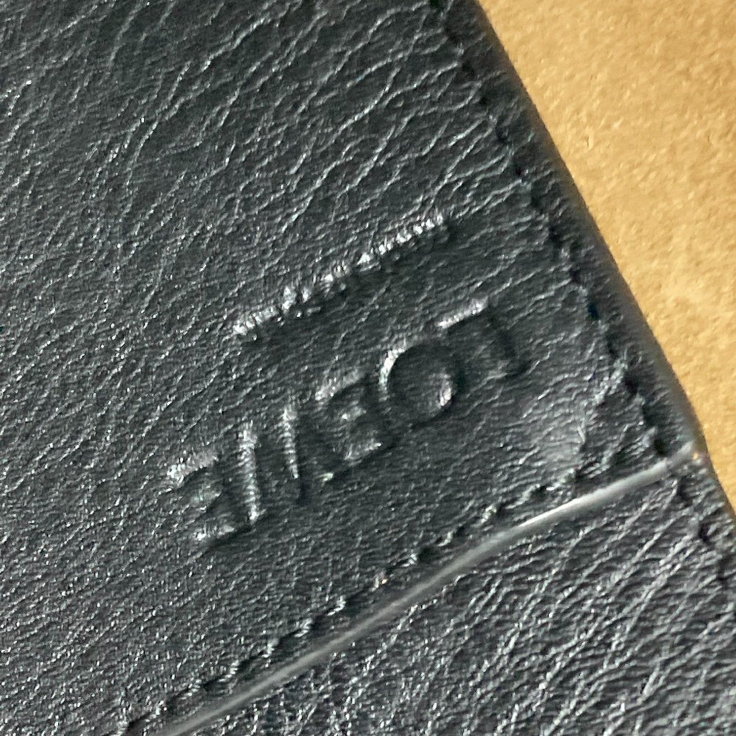 Loewe Black Suede Tote