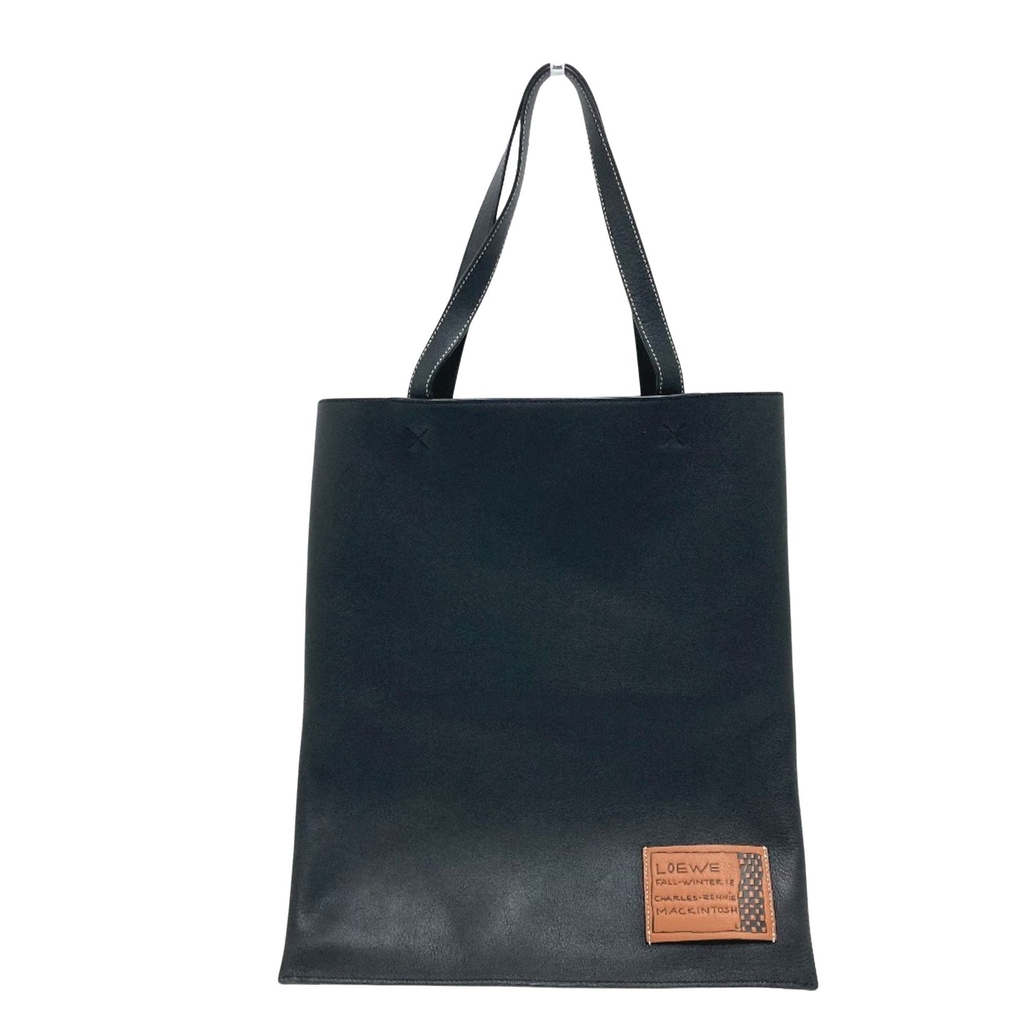 Loewe Black Suede Tote