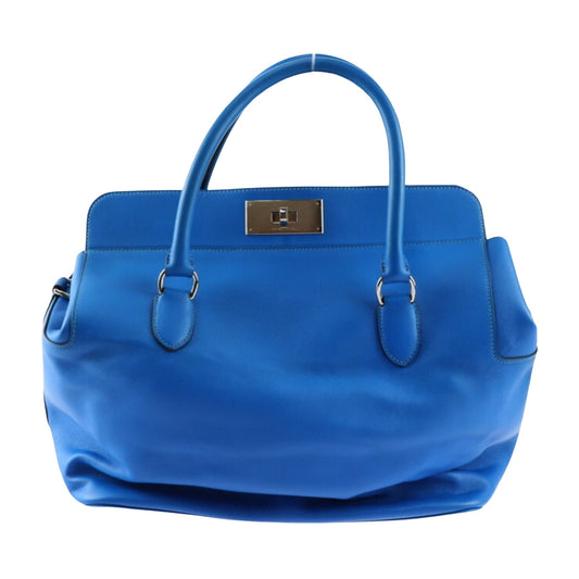 Hermès Blue Leather Toolbox