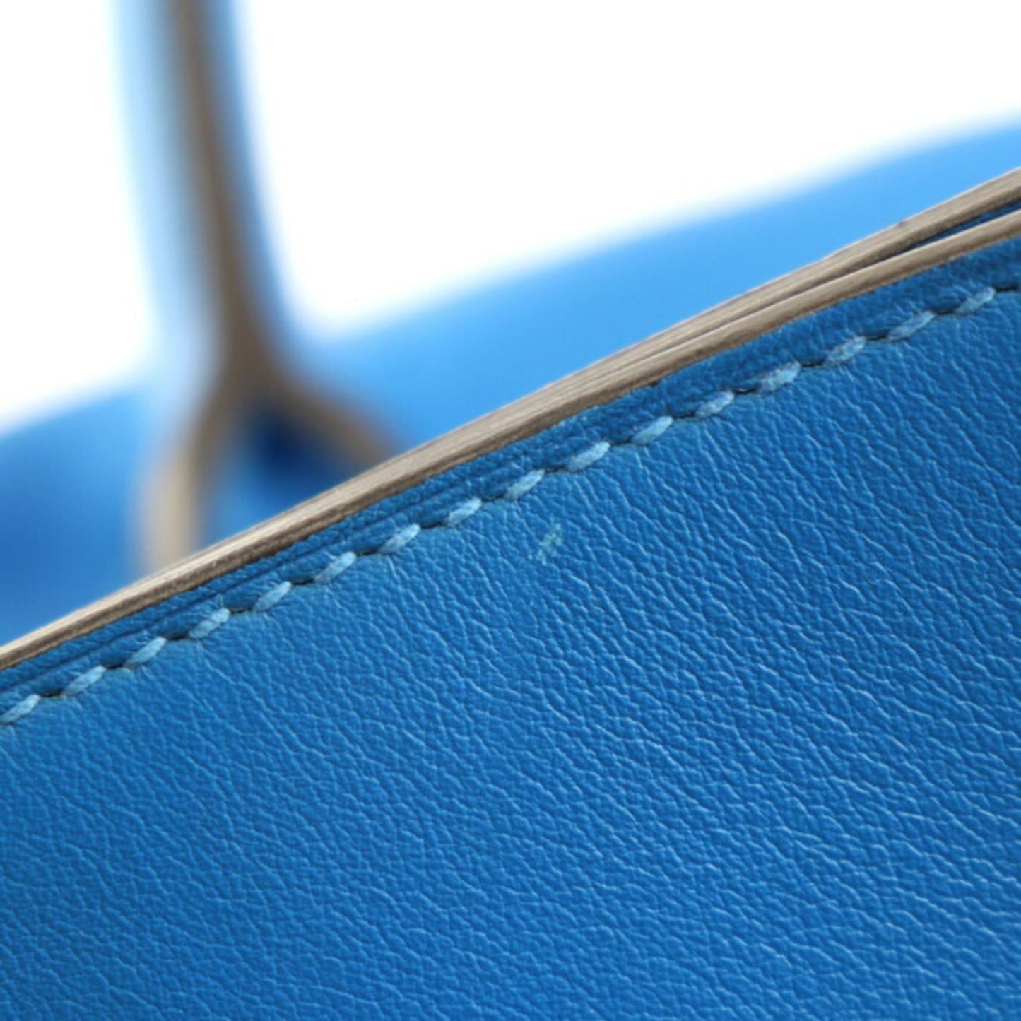 Hermès Blue Leather Toolbox