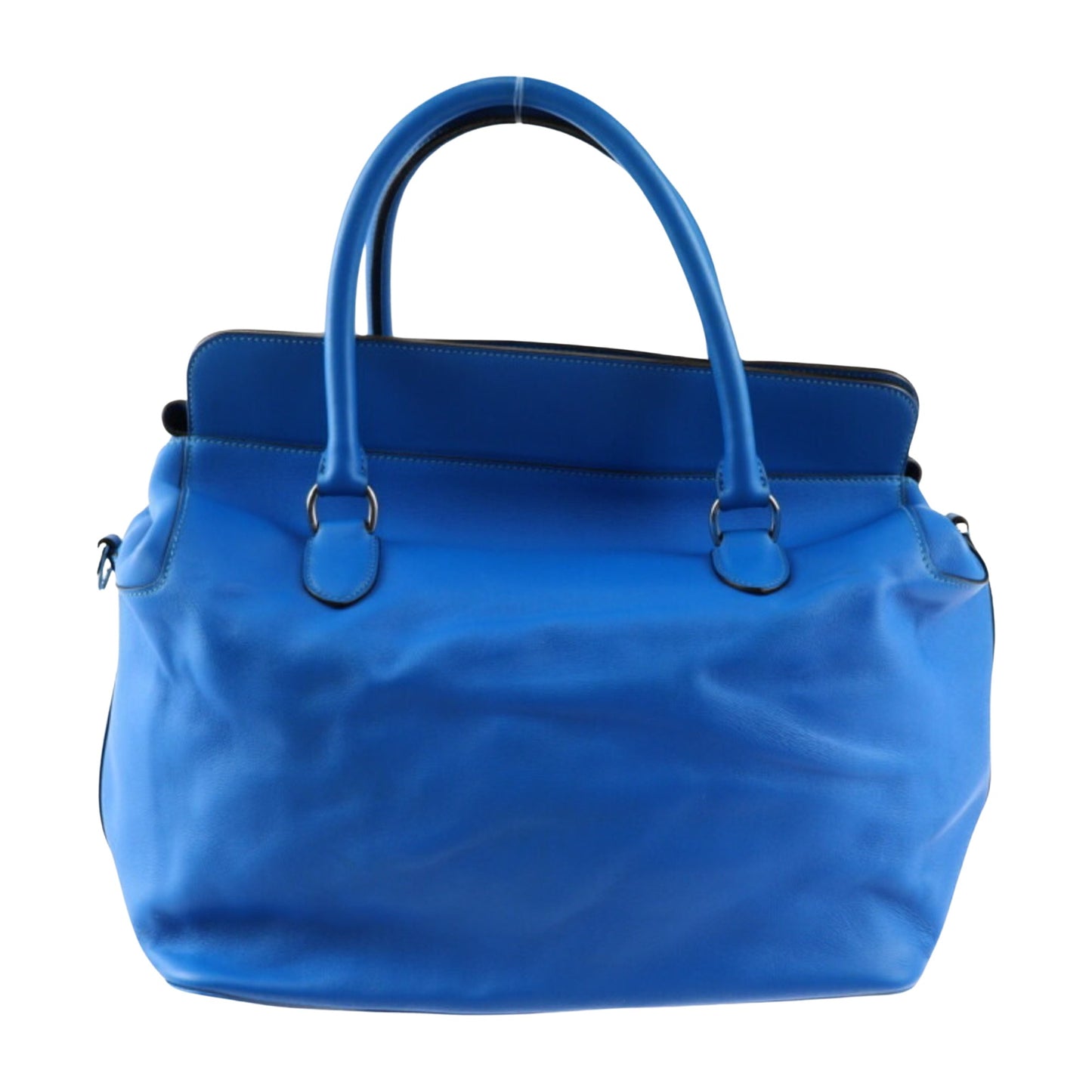 Hermès Blue Leather Toolbox