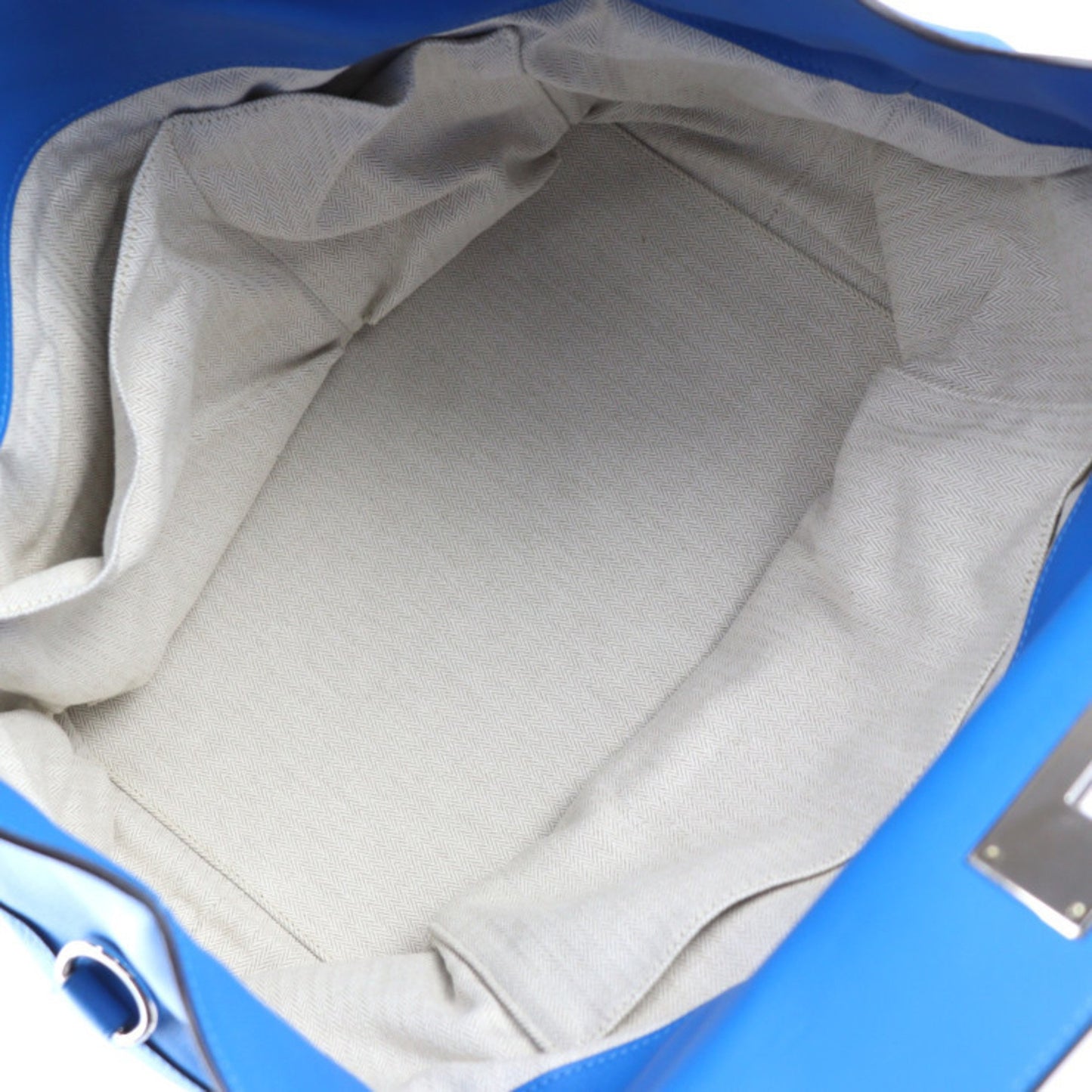 Hermès Blue Leather Toolbox
