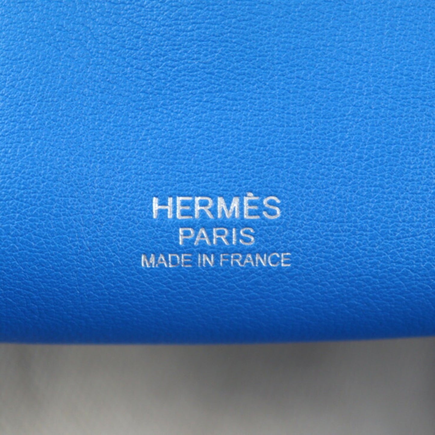 Hermès Blue Leather Toolbox