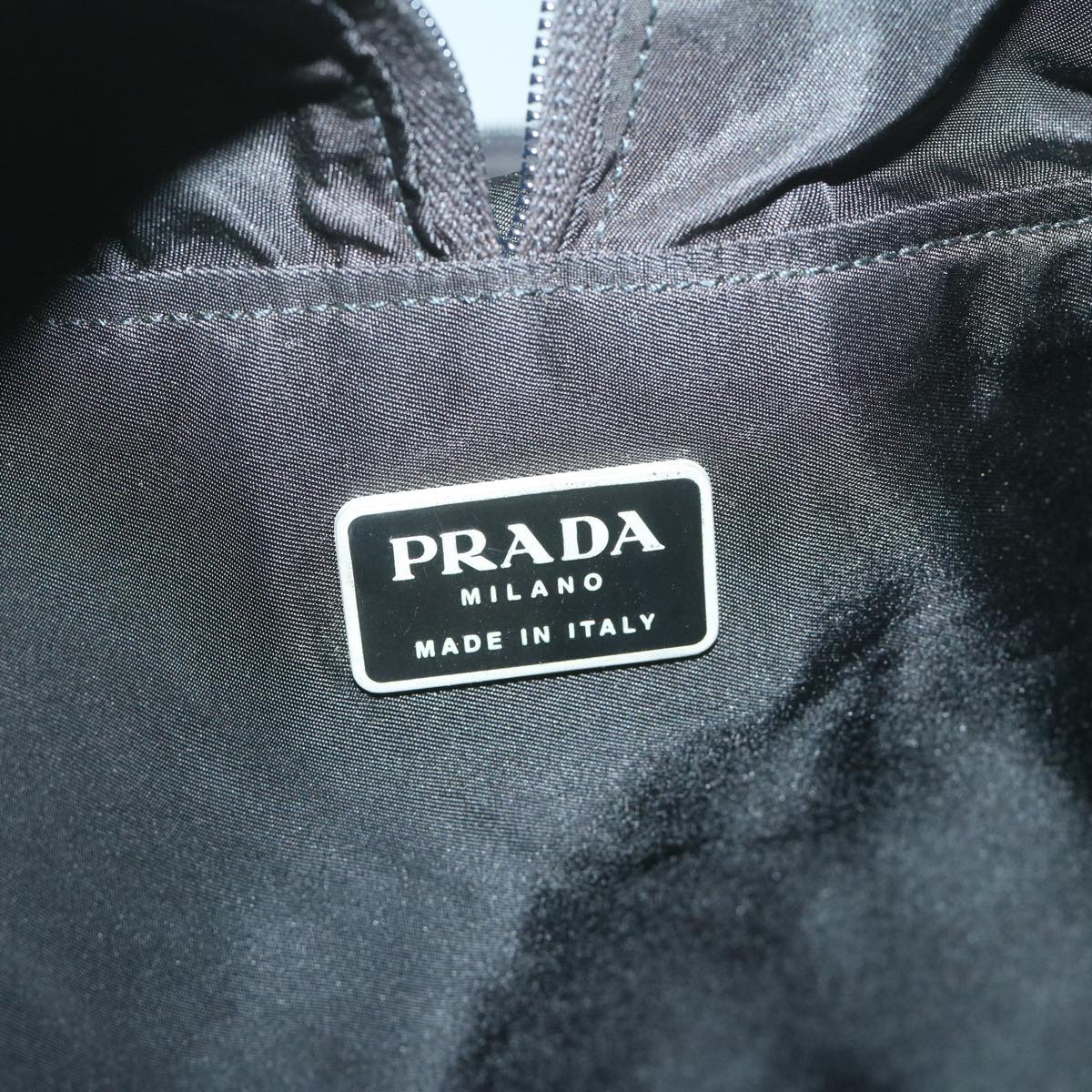 Prada Black Synthetic Handbag