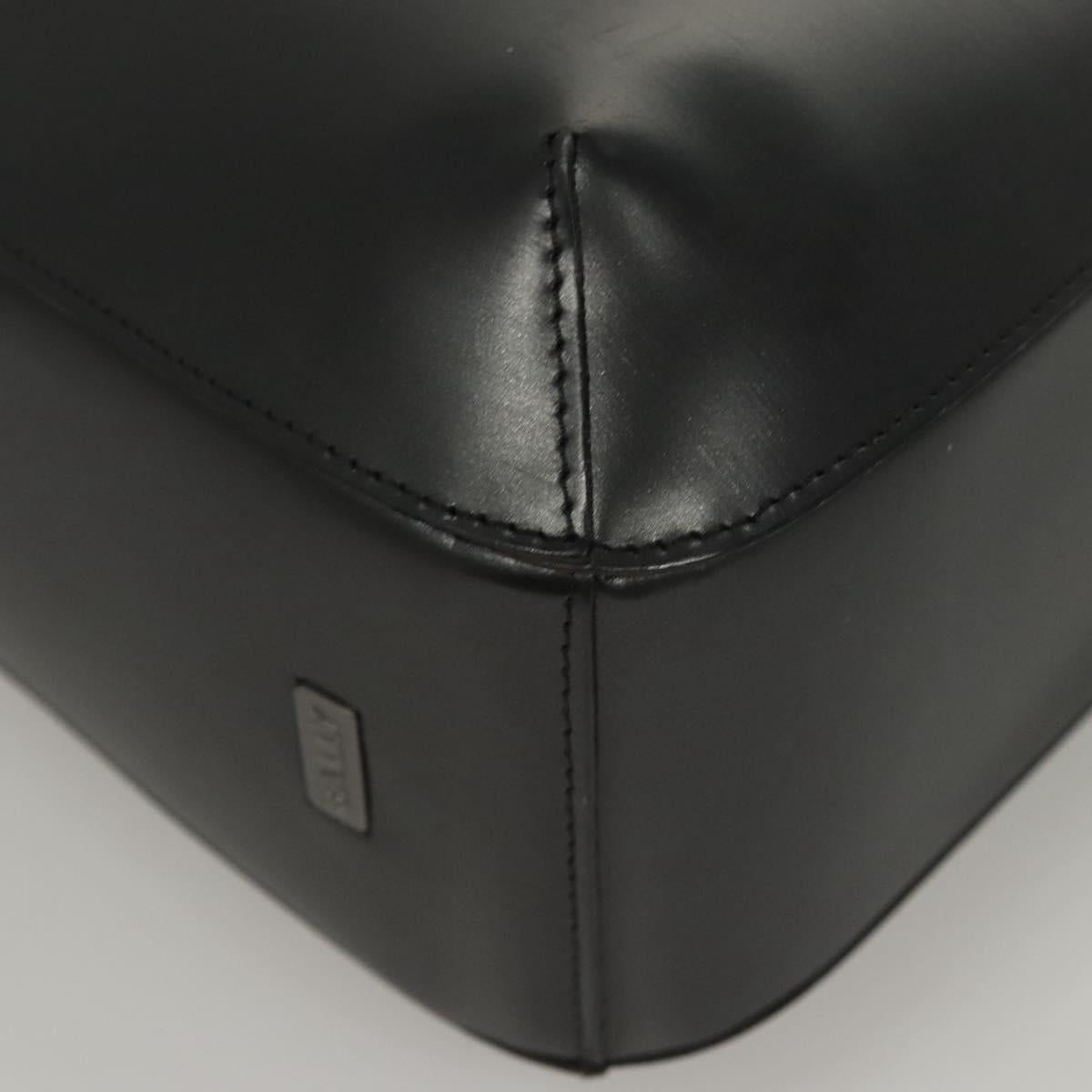 Bally Black Leather --