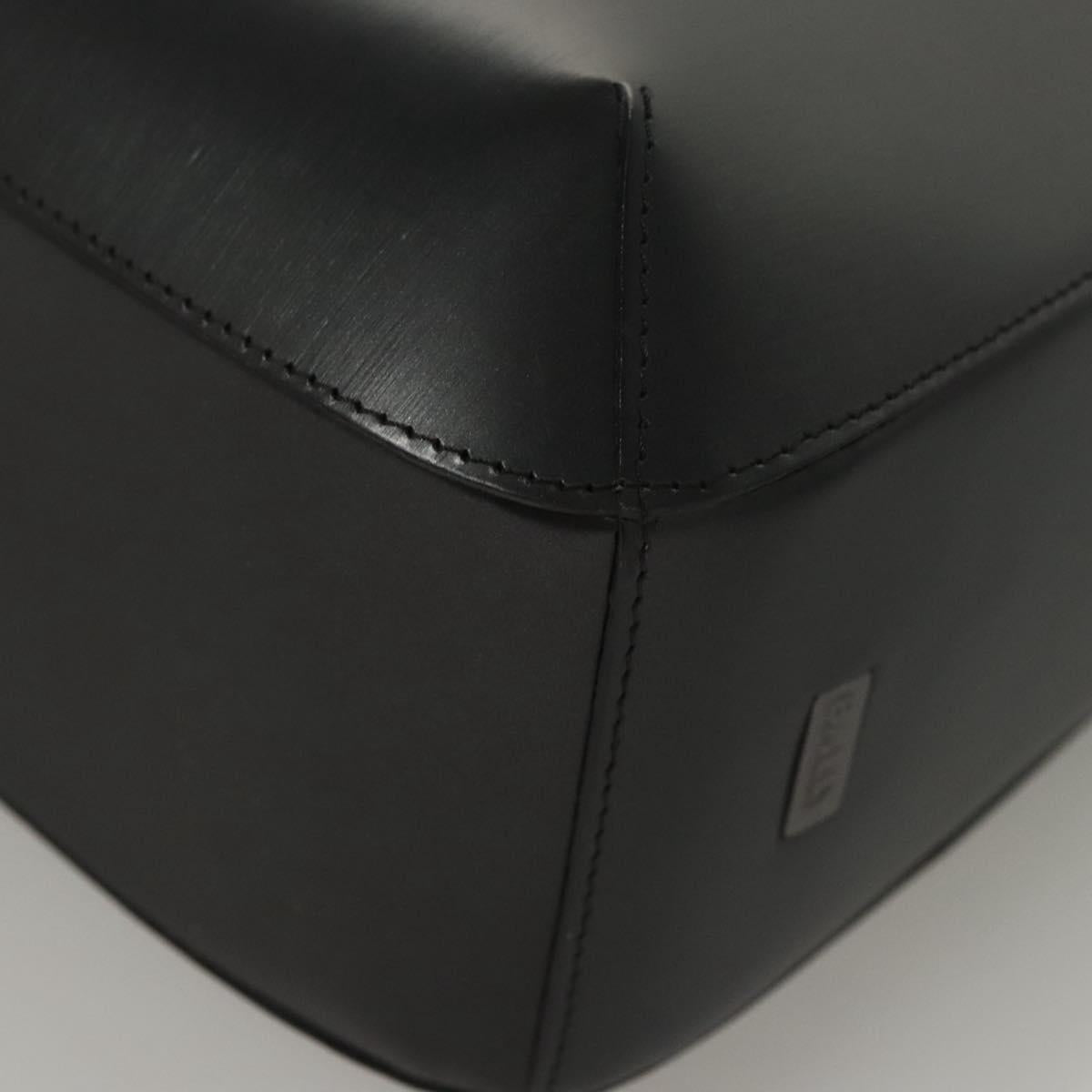 Bally Black Leather --