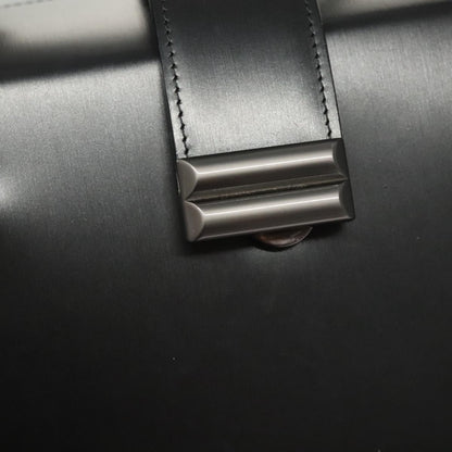 Bally Black Leather --
