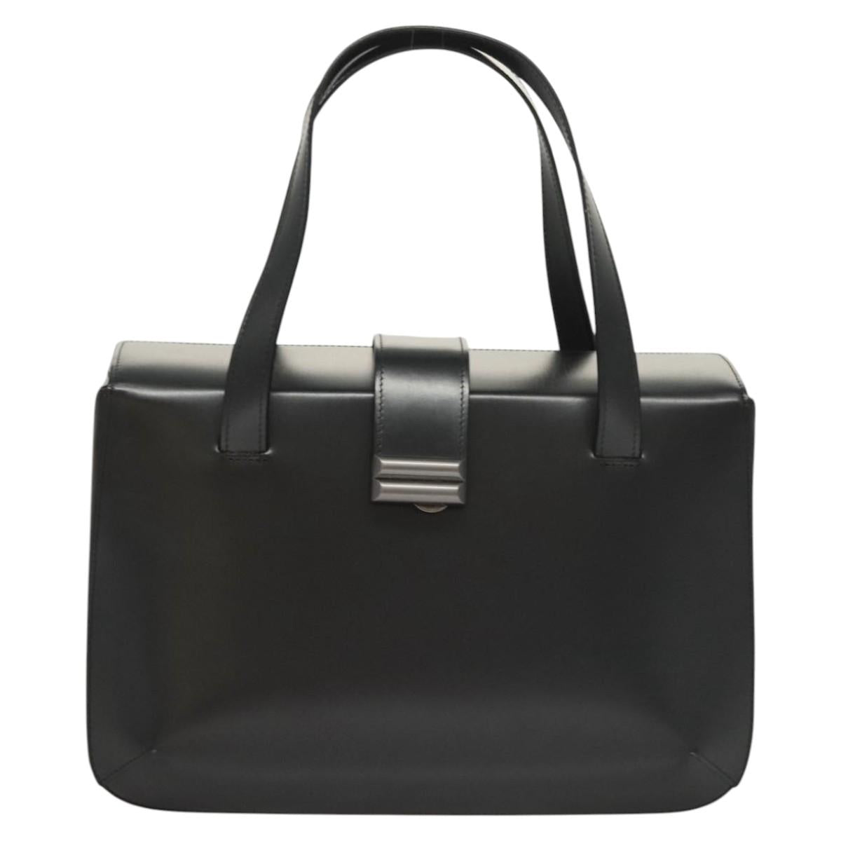 Bally Black Leather --