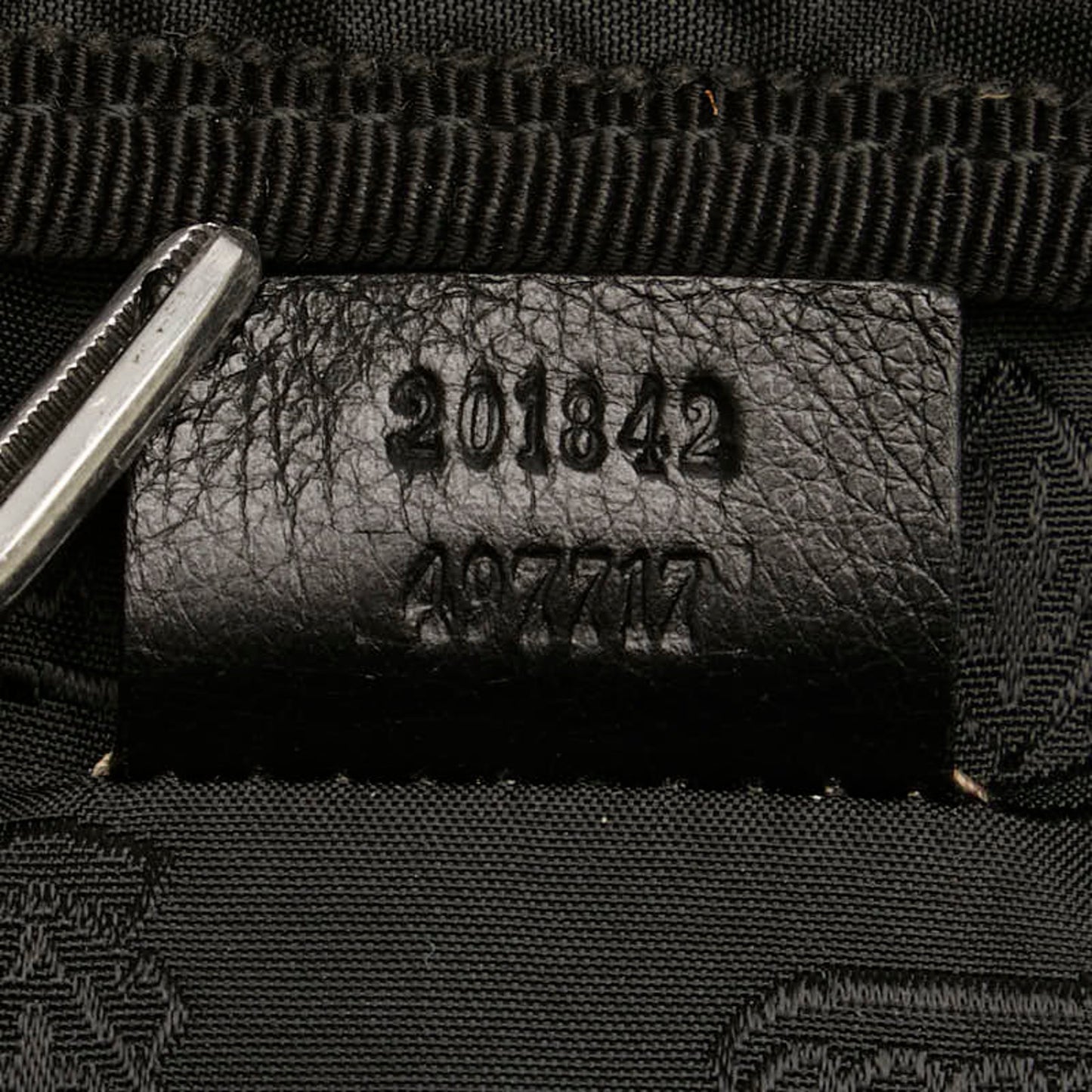 Gucci Black Leather --