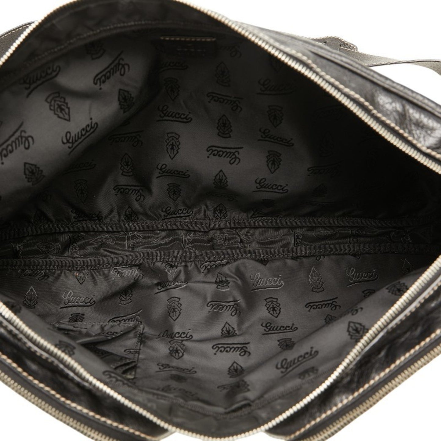 Gucci Black Leather --