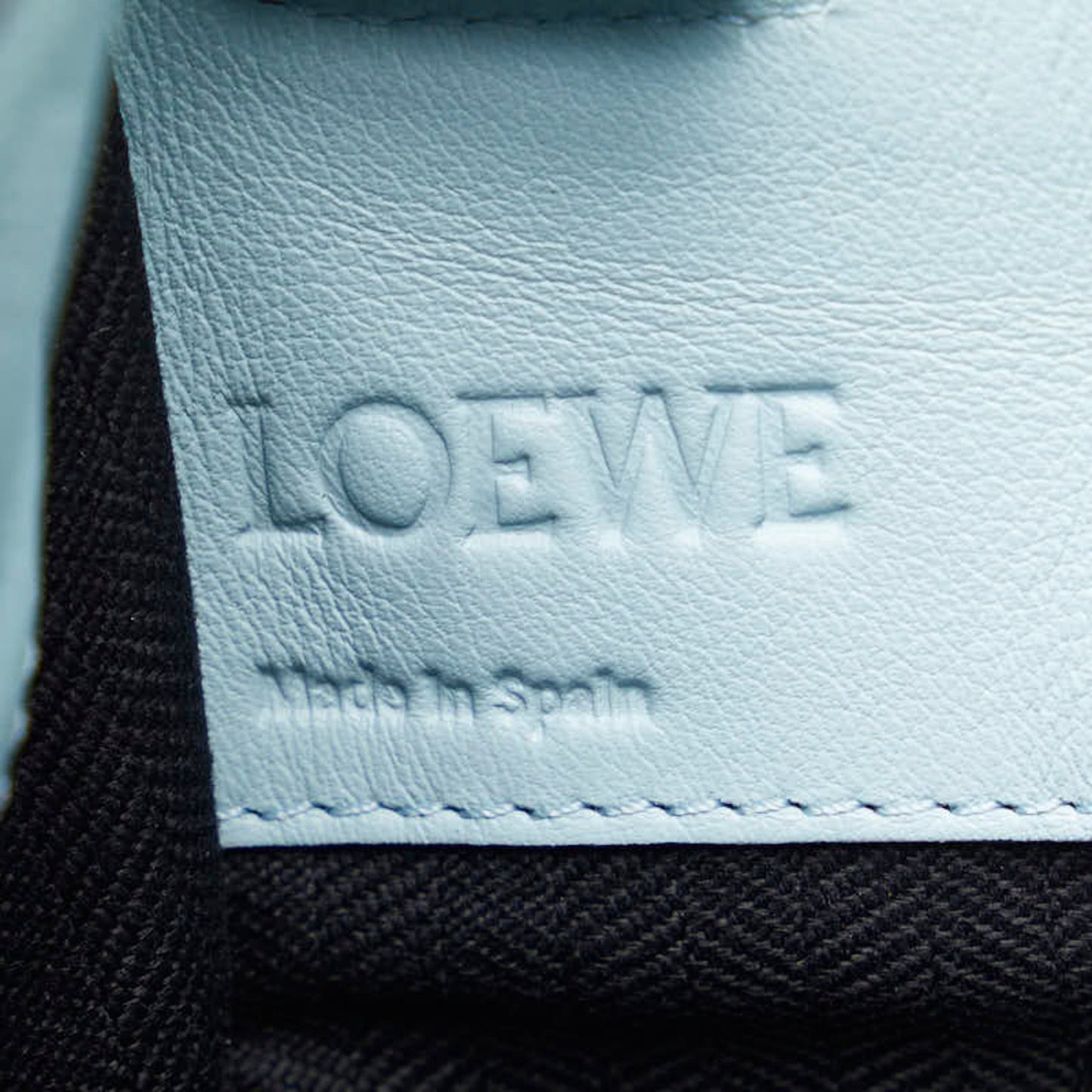 Loewe Blue Leather Hammock