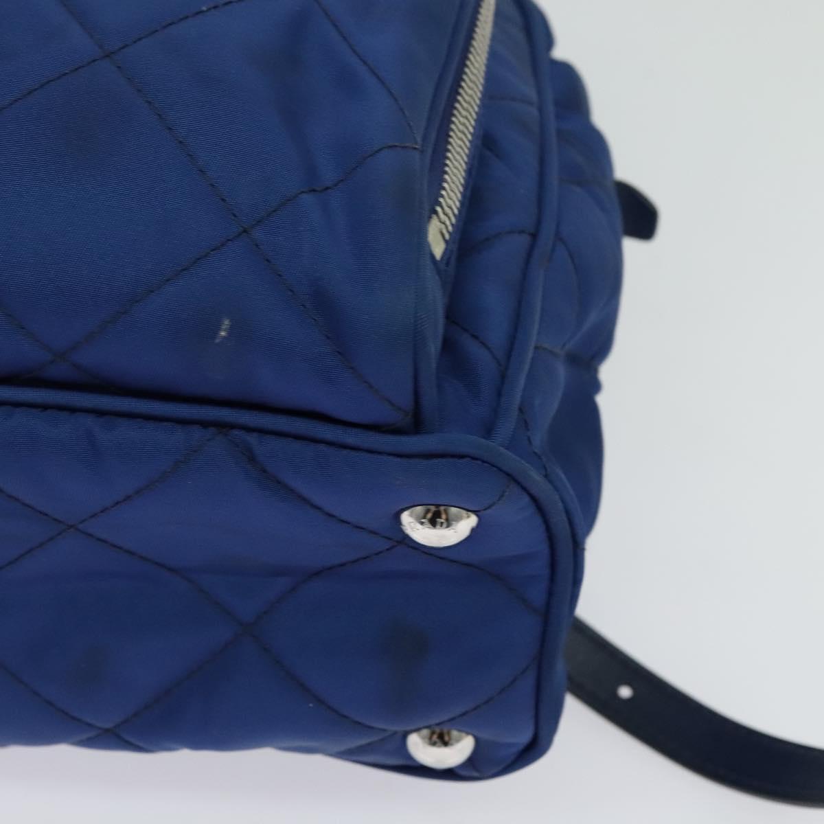 Prada Blue Nylon Tessuto