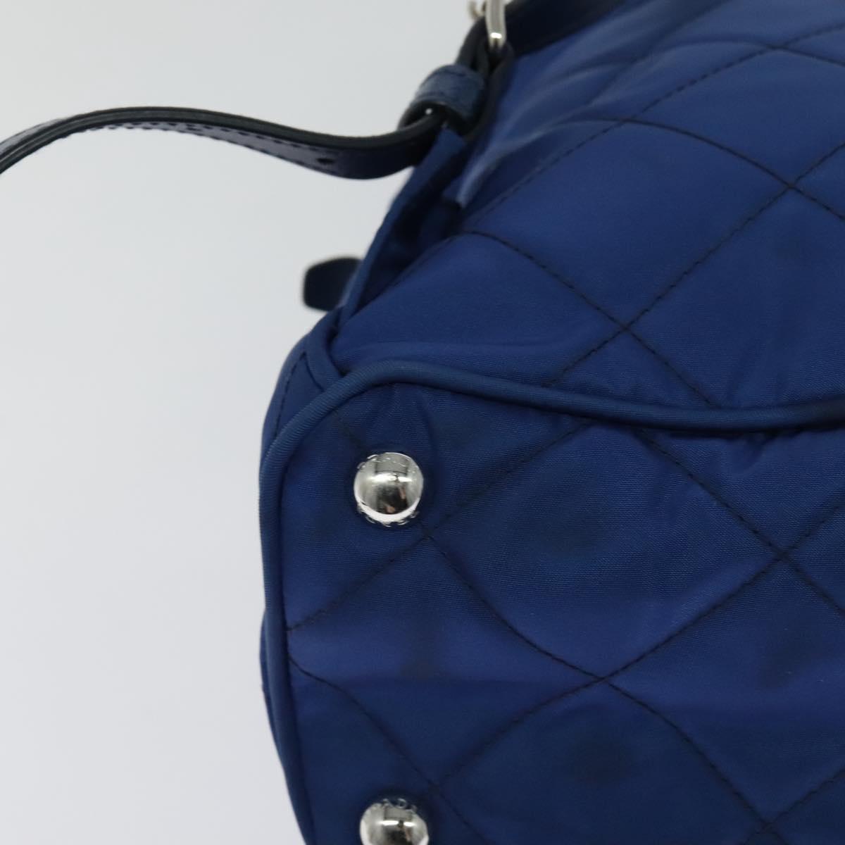 Prada Blue Nylon Tessuto