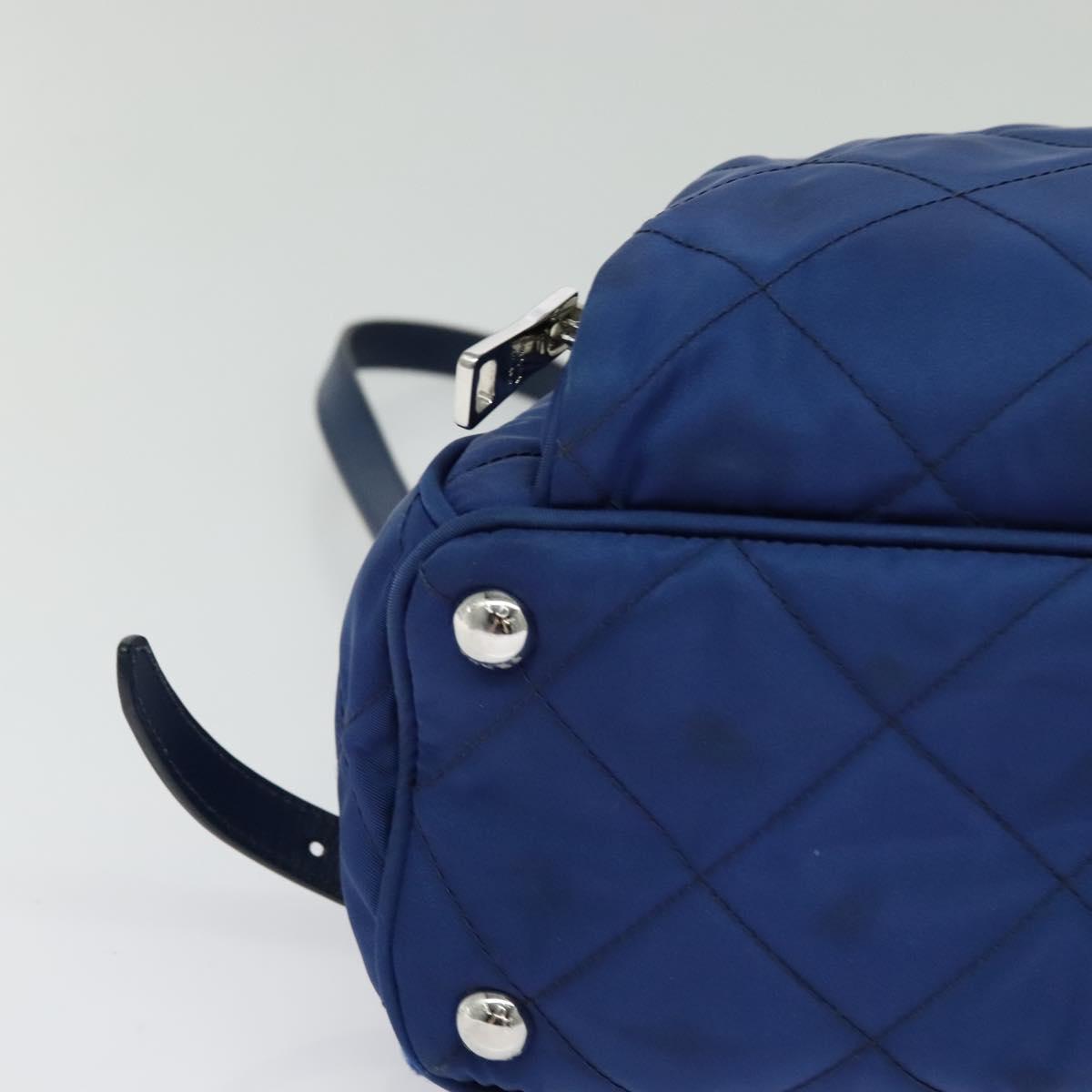 Prada Blue Nylon Tessuto