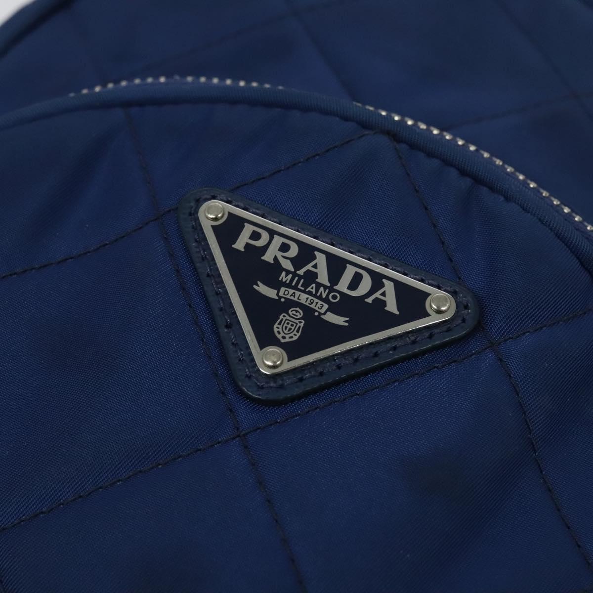 Prada Blue Nylon Tessuto