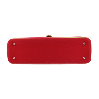 Burberry Red Canvas Shoulder