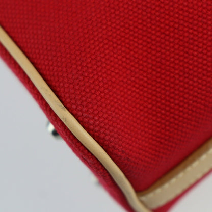 Burberry Red Canvas Shoulder