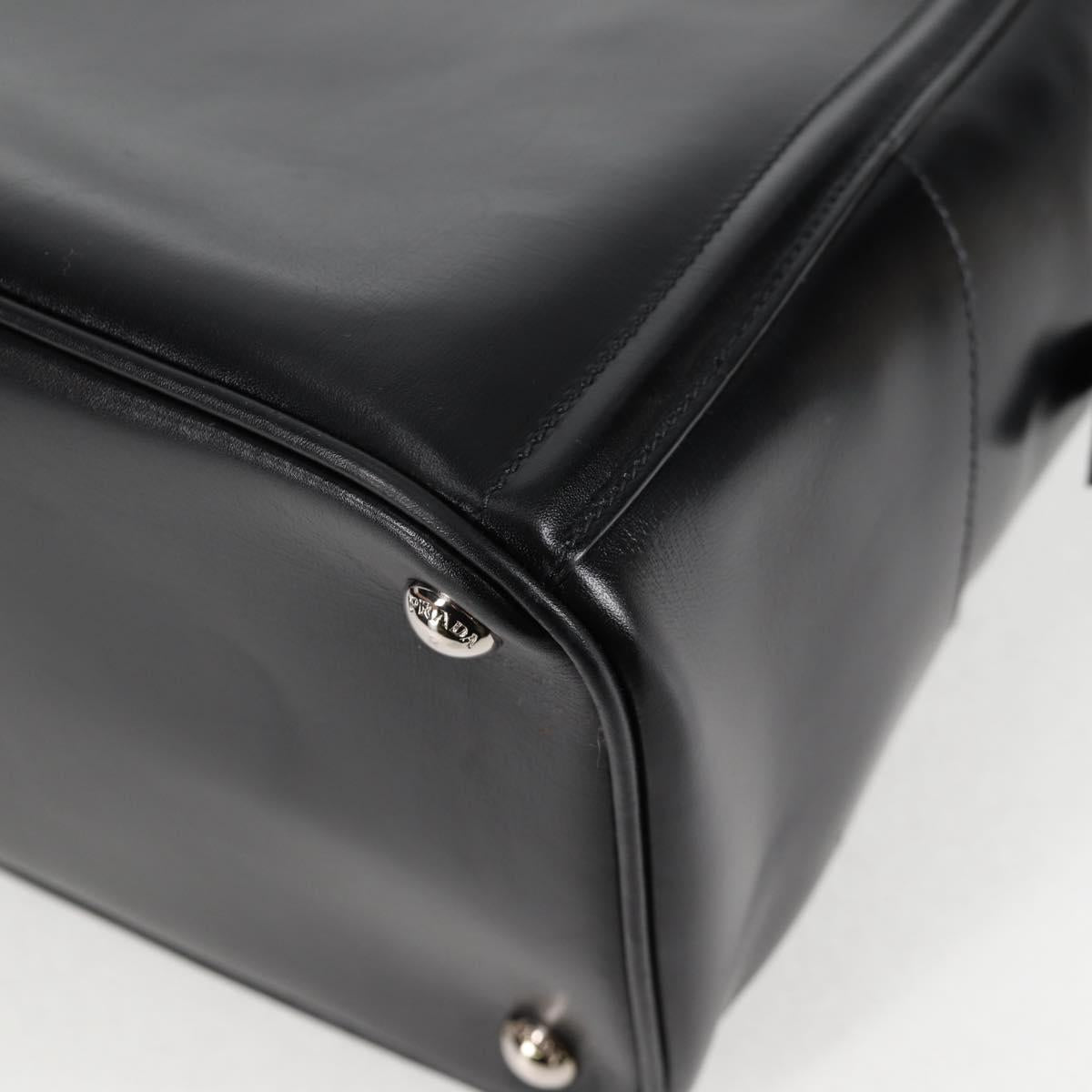 Prada Black Leather Handbag