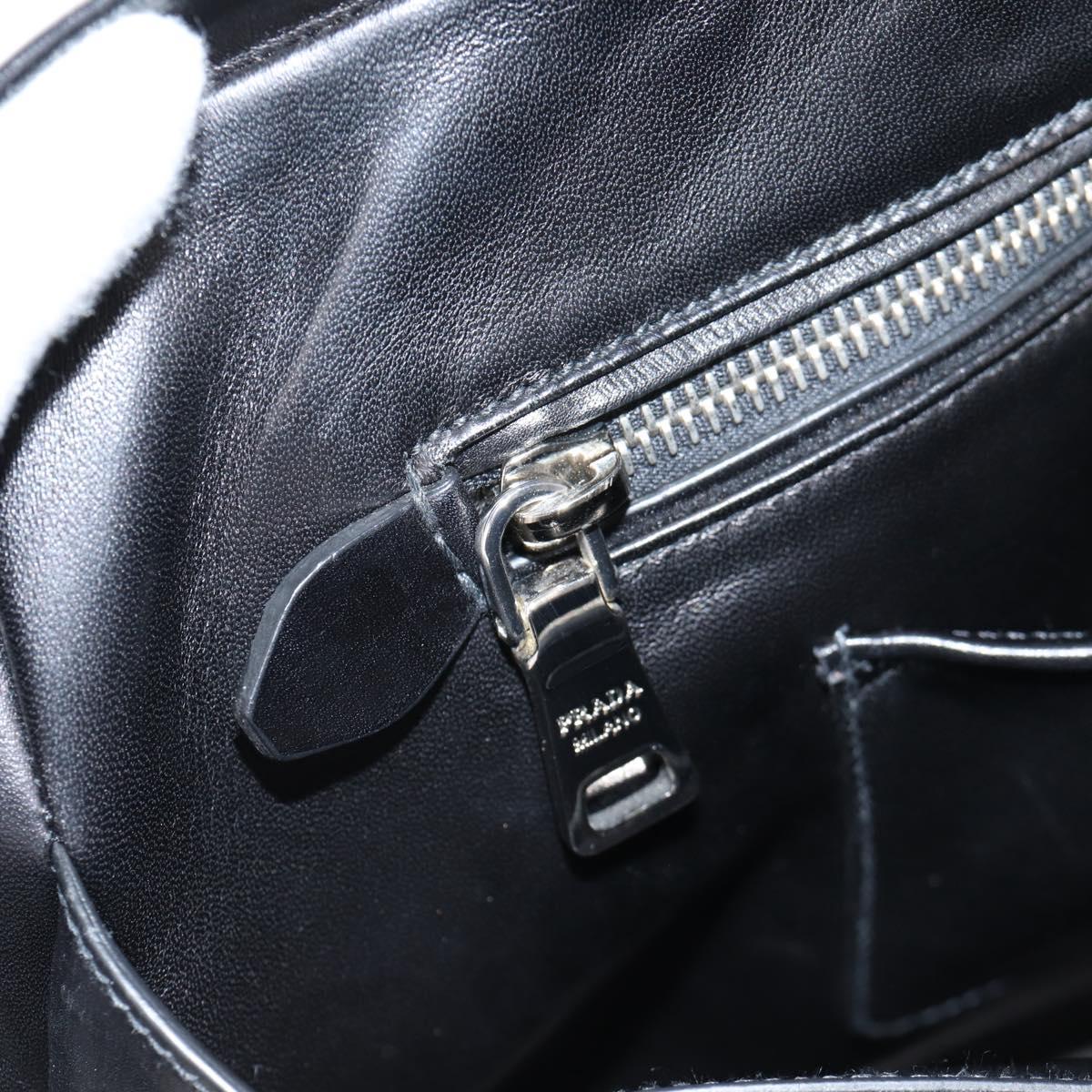 Prada Black Leather Handbag