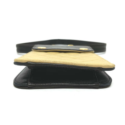 Chanel Black Leather Matelassé