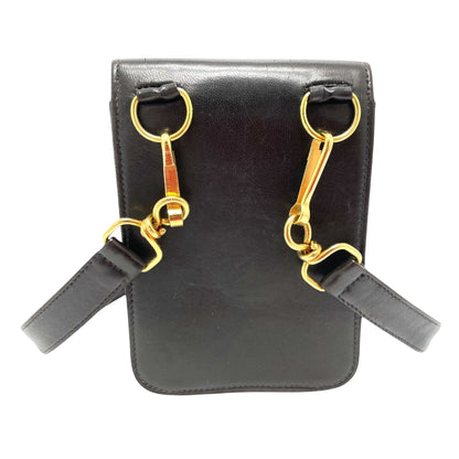 Chanel Black Leather Matelassé