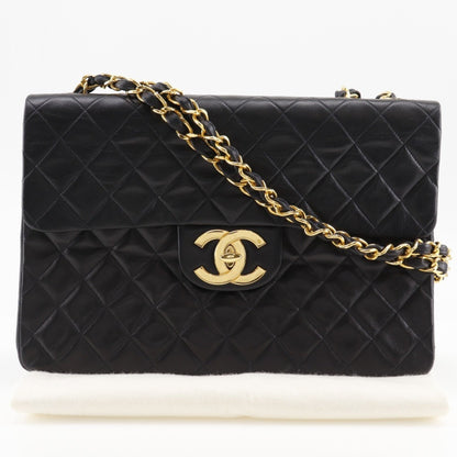 Chanel Black Leather Classic Flap