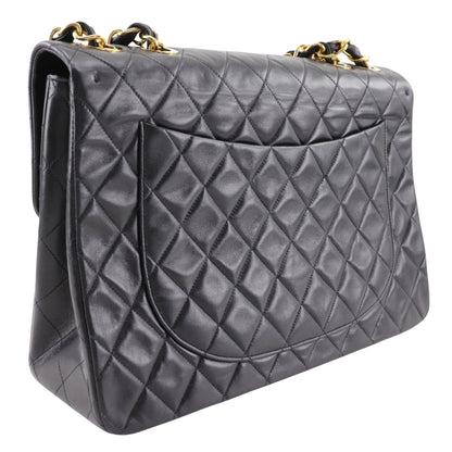 Chanel Black Leather Classic Flap