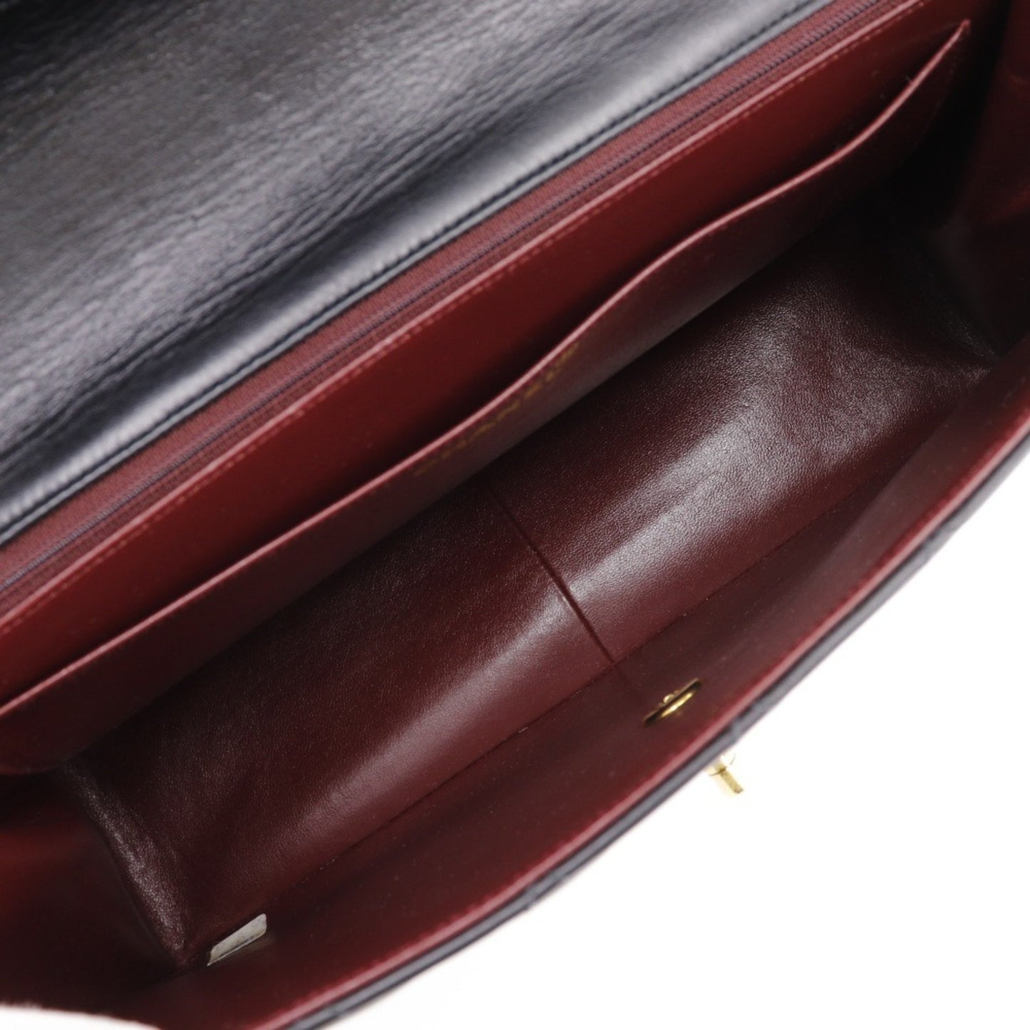Chanel Black Leather Classic Flap