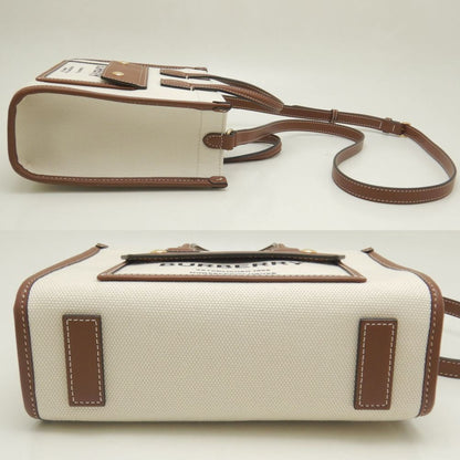 Burberry Brown Canvas Freya