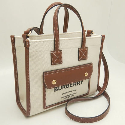 Burberry Brown Canvas Freya