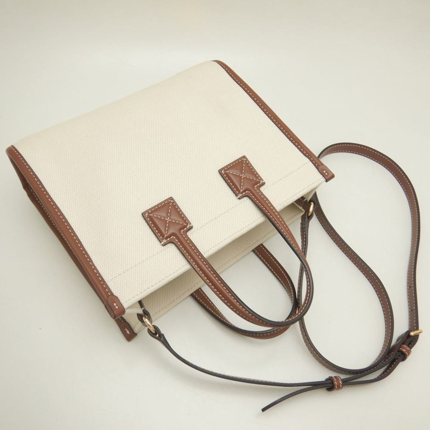 Burberry Brown Canvas Freya
