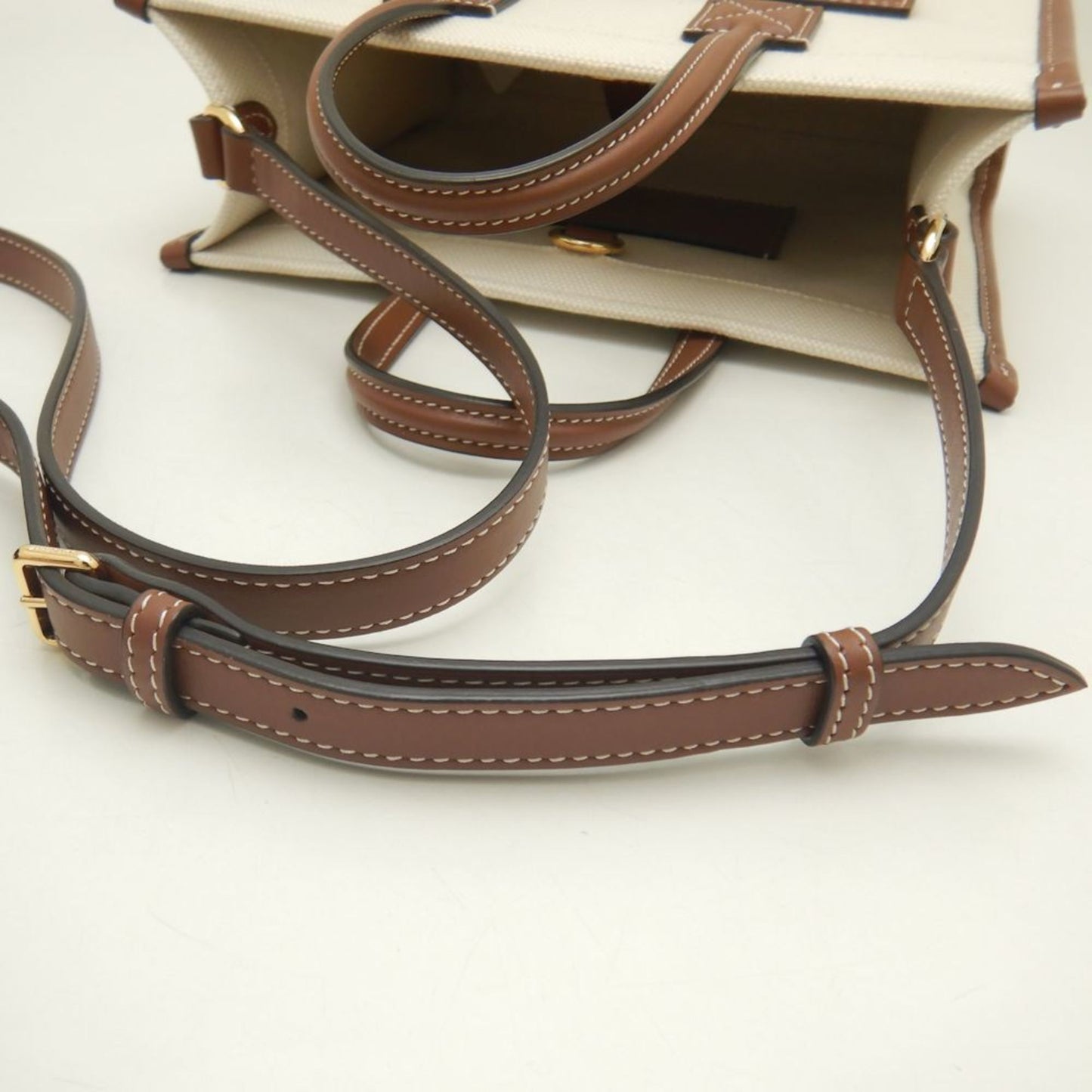 Burberry Brown Canvas Freya