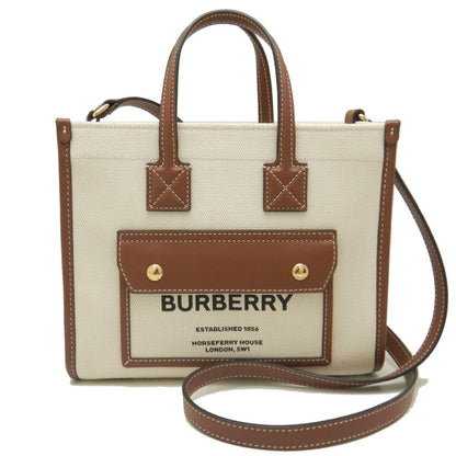 Burberry Brown Canvas Freya