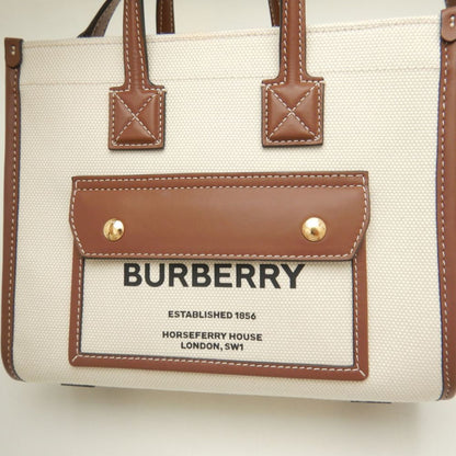 Burberry Brown Canvas Freya