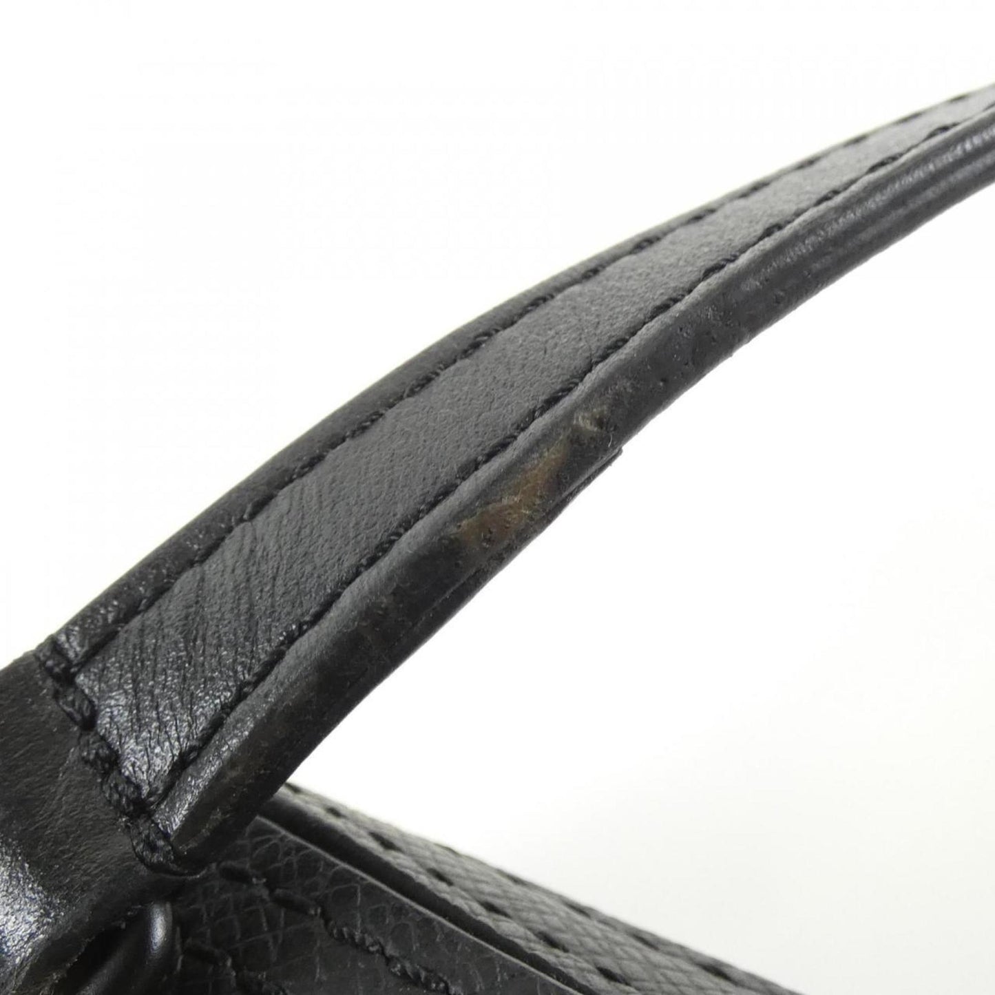 Louis Vuitton Black Leather Danube