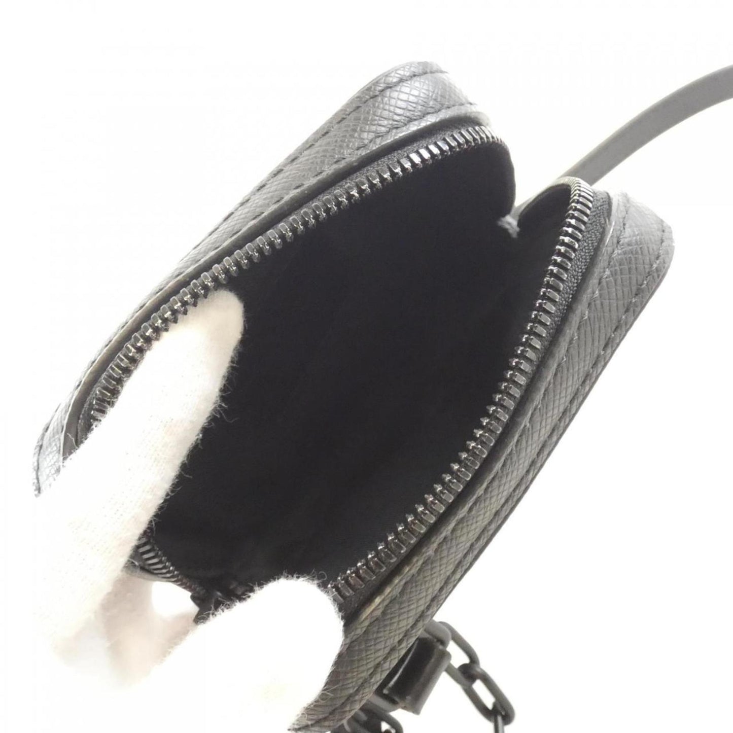 Louis Vuitton Black Leather Danube