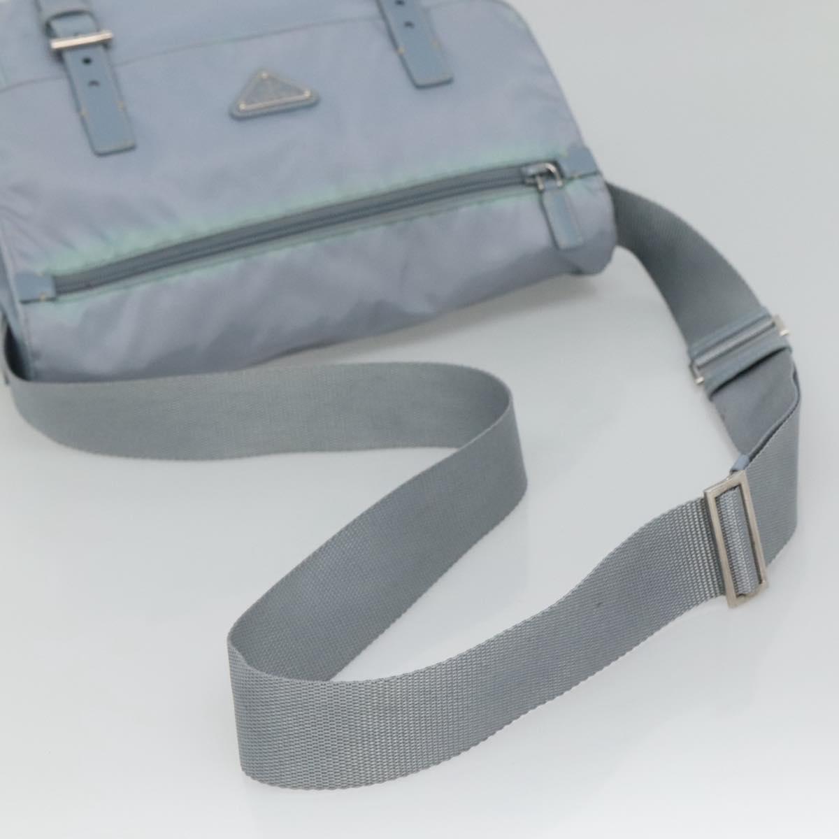 Prada Blue Nylon Tessuto