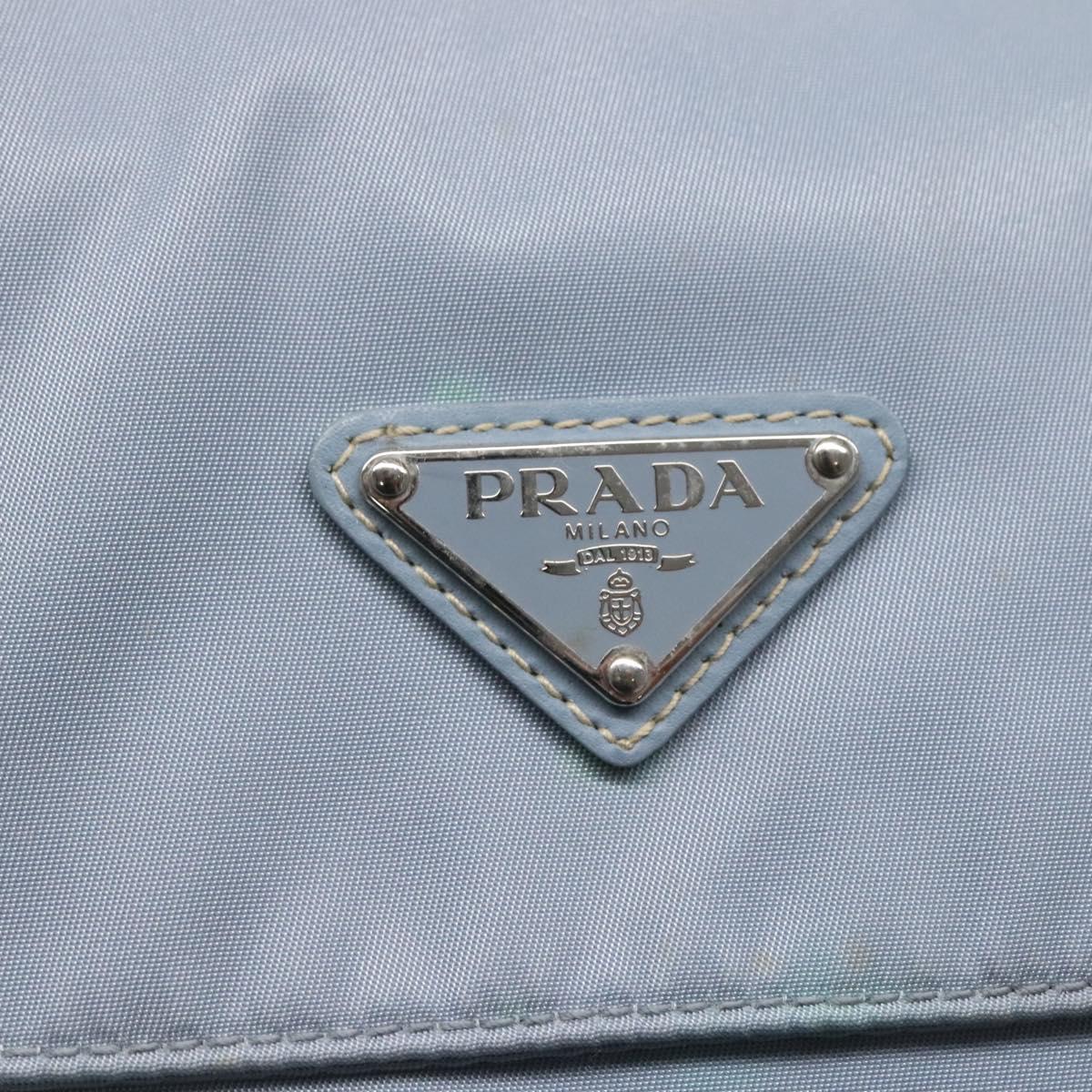Prada Blue Nylon Tessuto