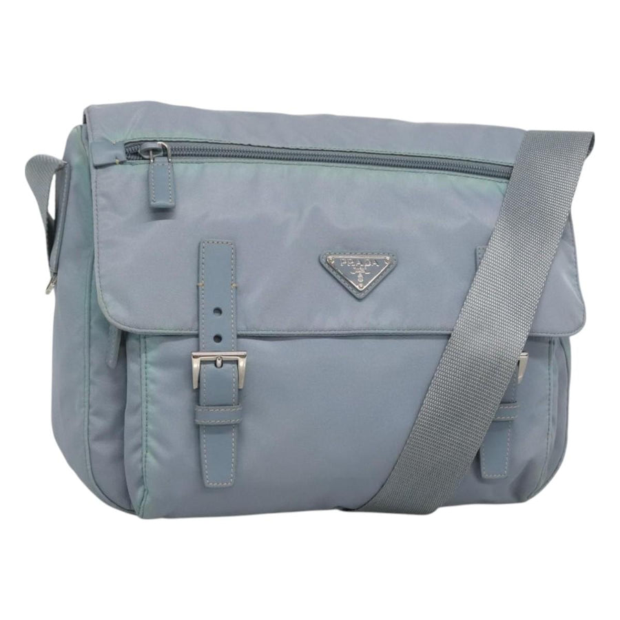 Prada Blue Nylon Tessuto