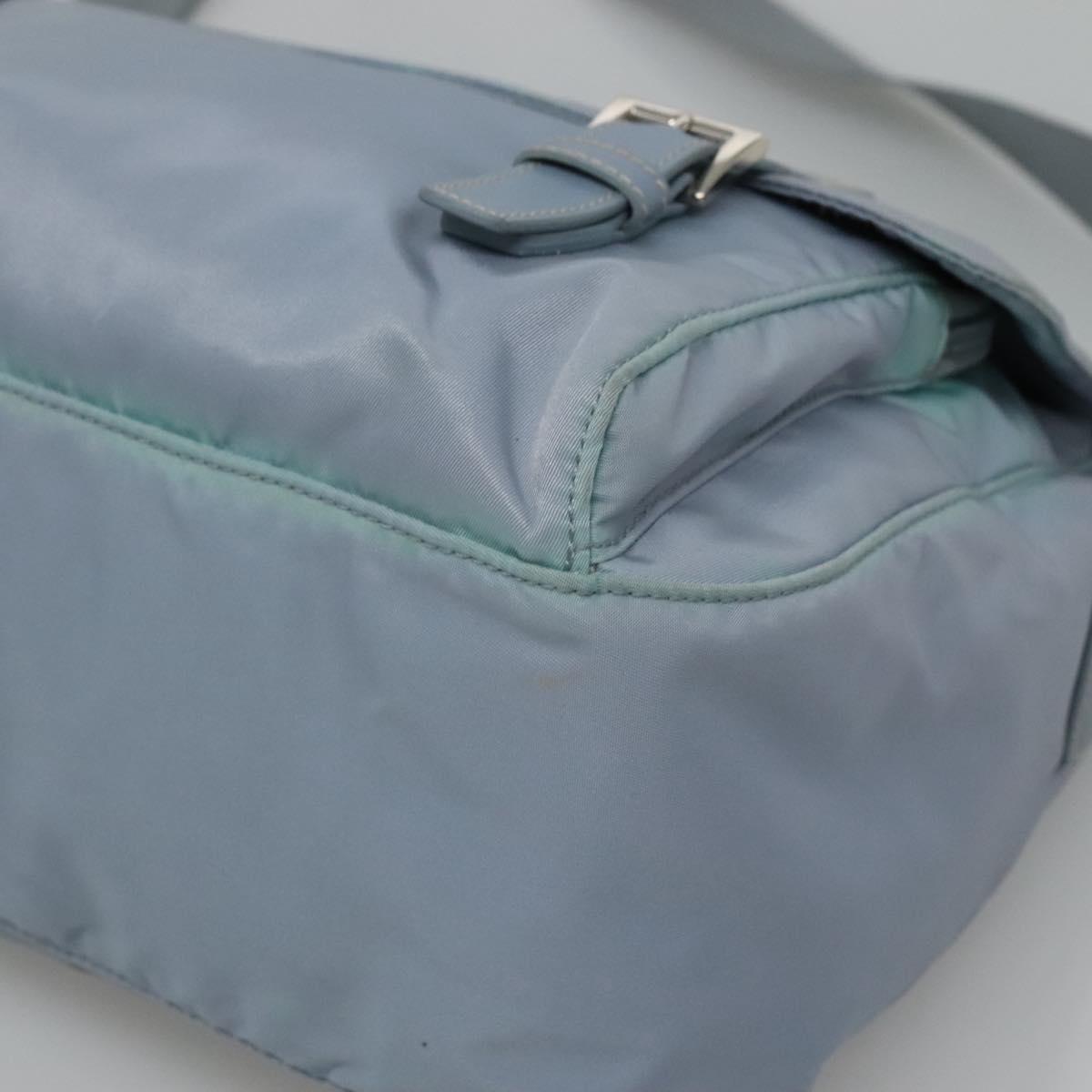 Prada Blue Nylon Tessuto